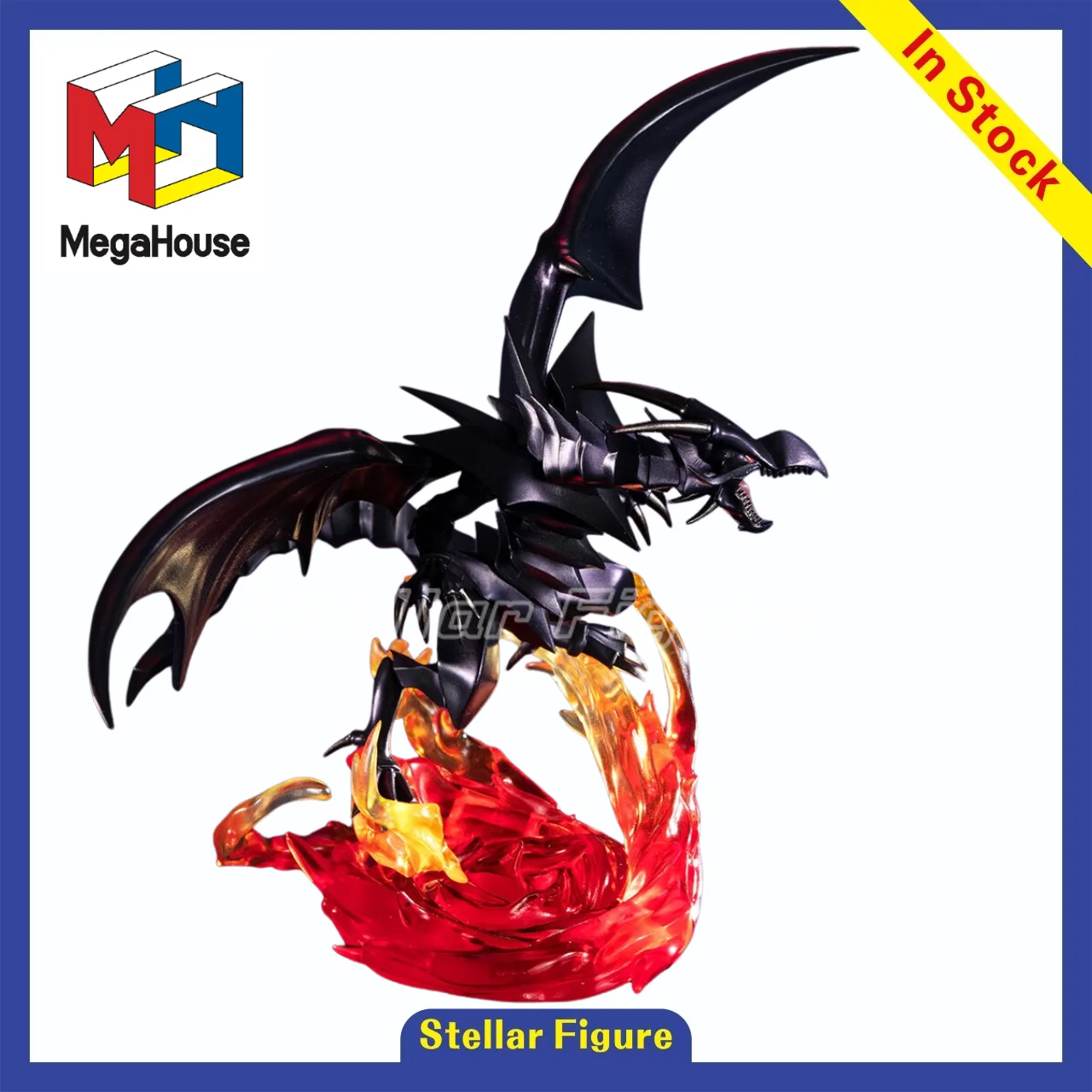 

【SF】In Stock MegaHouse MONSTERS CHRONICLE Yu-Gi-Oh Duel Monsters Red Eyes Black Dragon Figure Model Collection Gift