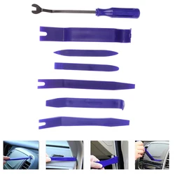 Kit de herramientas de extracción de embellecedor de Panel de Clip de puerta automática, hojas de navegación, desmontaje de plástico, reparación de conversión de balancín Interior de coche, 5 piezas