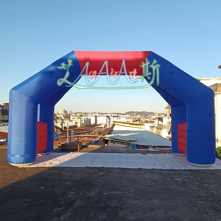 

Durable Start Line Finish Line Inflatable Arches Event Arches With Banner For Race Running /Advertising