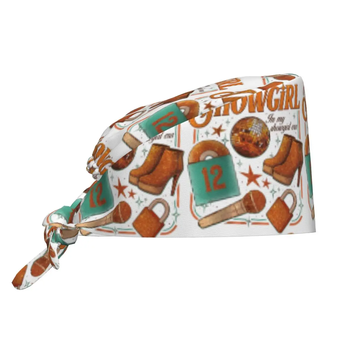 ショーガールの生涯 オペレーター 看護師 サージカルキャップ 看護師 歯科医 スパ 作業用キャップ 帽子 ヴィンテージ メンズ レディース スクラブキャップ