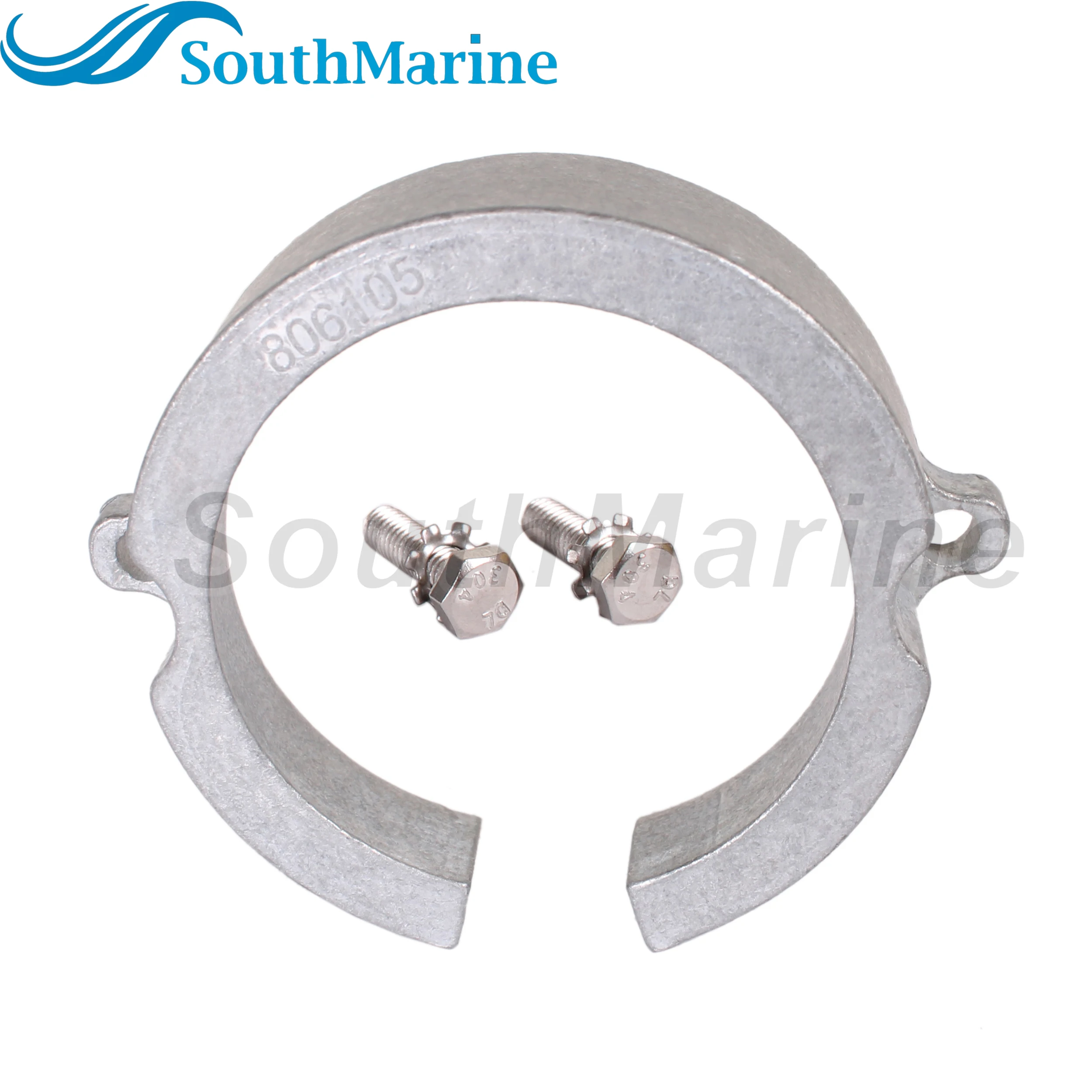 Outboard Motor 806188 806188A1 806188A2 806188Q01 806188K01 18-6117Z Bearing Carrier Anode for Mercury Mercruiser Bravo II, Zinc