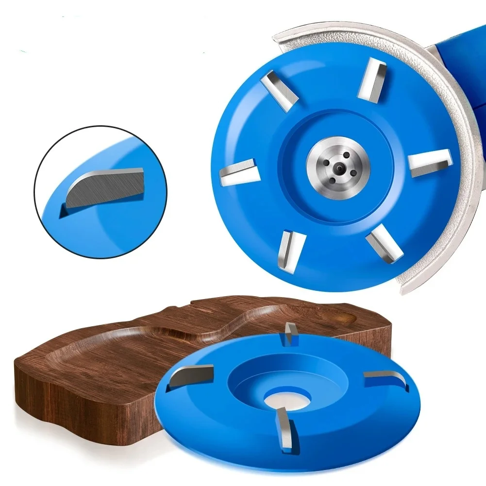 Woodworking Milling Cutter for Angle Grinder Accessories Tea Tray Knife Root Carving Tool Wood Sanding & Carving Knife