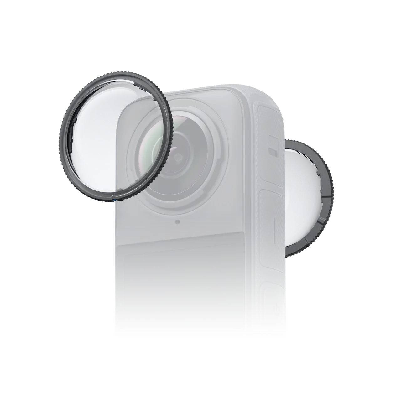 Twist-Lock Standard Lens Guards for Insta360 X4 Removable Protective Cover Scratch Resistant Clear Guard Action Camera Accessori