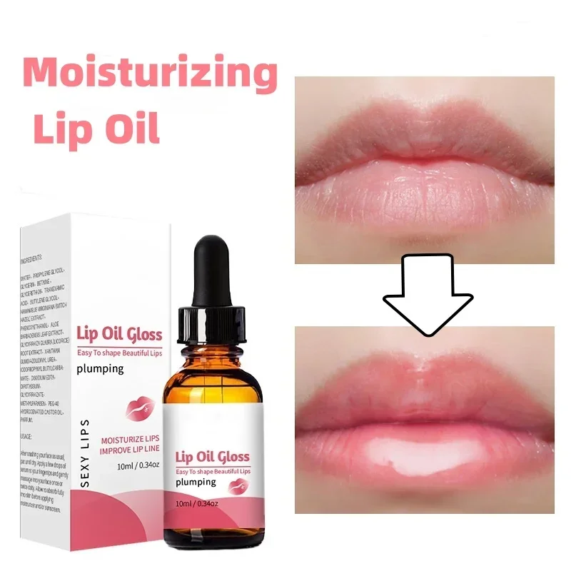 

Lip Enriching Essence Instant Elastic Essential Oil Moisturizing Lip Oil That Reduces Lip Lines and Gets Rid of Chapped Lips