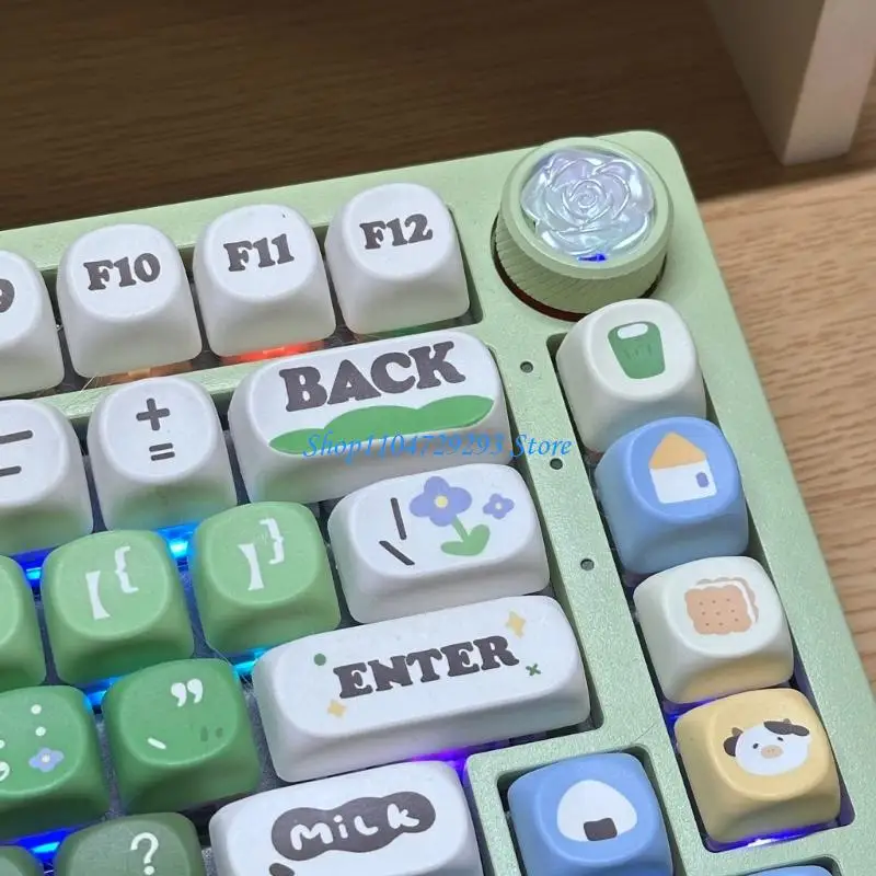 

Y2GD Keyboard Rotary Controller Knob Keycap For Hi75 K81 Resin Mechanical Keyboards Optimized For Intensive Work And Gaming