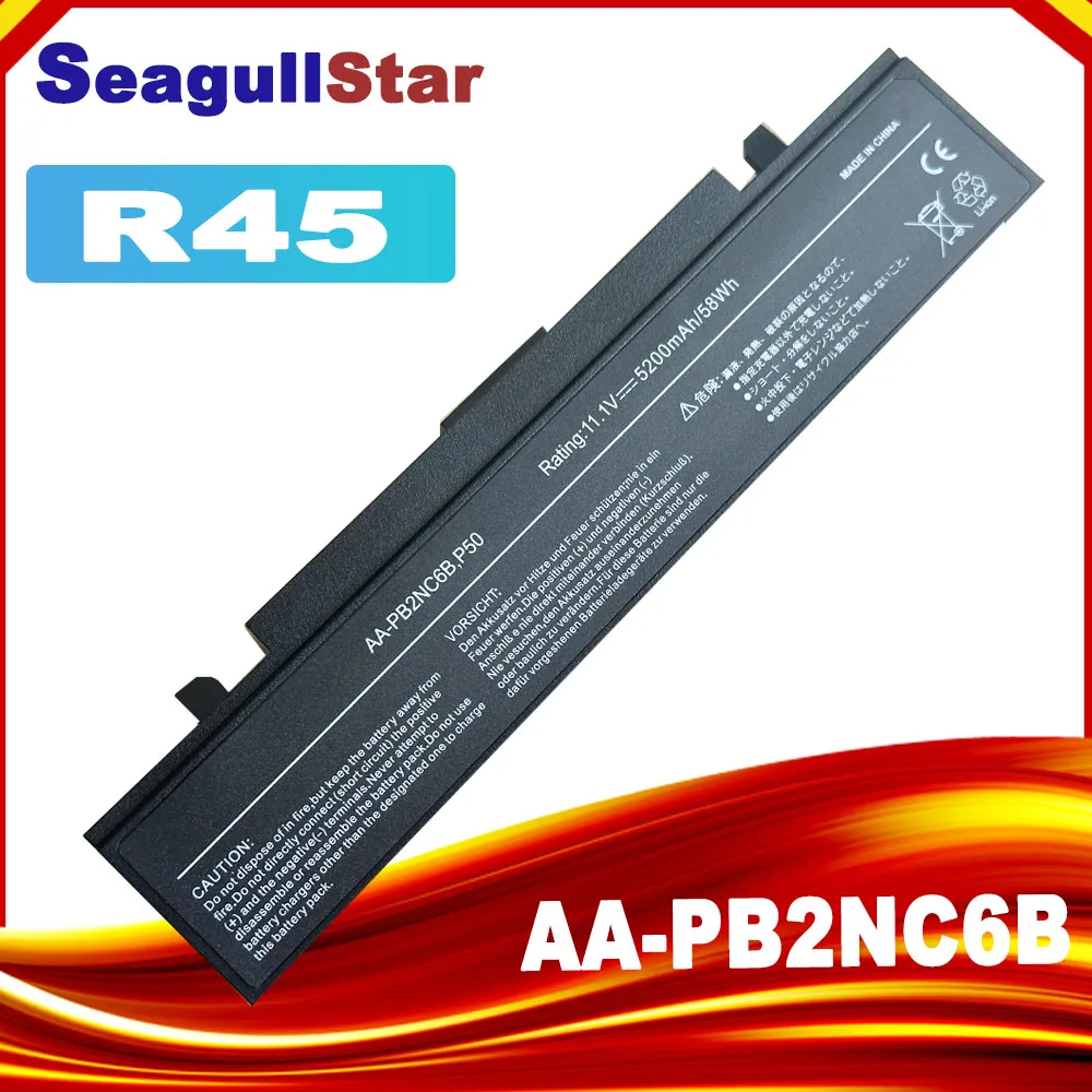 AA-PB4NC6B batería del ordenador portátil para Samsung R60 plus R65 Pro R610 R70 R510 R710 X360 X460 X60 X65 Plus Pro NP-P50 P60 X60 R45