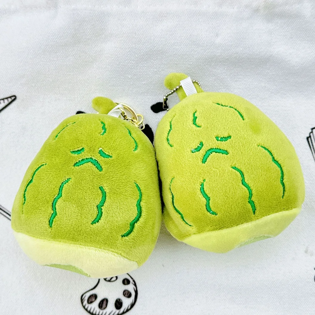 新しいミニ野菜ゴーヤぬいぐるみペンダント卸売、キュートでクリエイティブなゴーヤ人形クレーンゲームおもちゃギフト