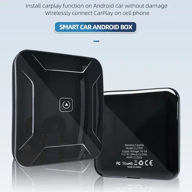 2025Roadjoy المحمولة أندرويد 13.0 Ai Box 4G + 64G نظام سيارة اللعب صندوق الوسائط الذكية اللاسلكية أندرويد السيارات Carplay Ai Box #3