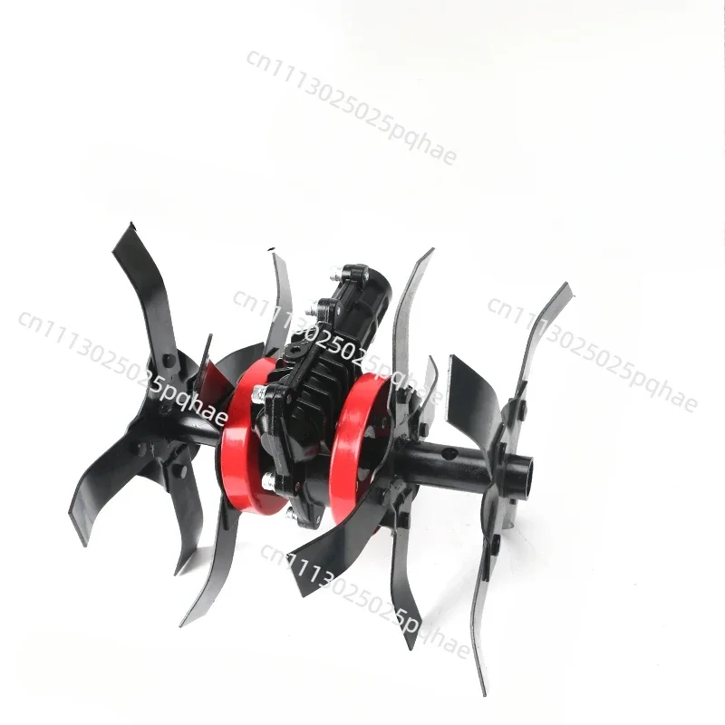 Weeding Loosening Wheel Assembly for Lawn Mower, Deep Plowing Trenching Hard Soil Loosening Spare Parts