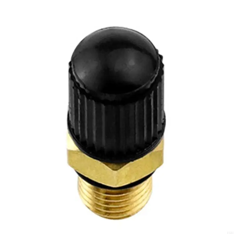 D5BE American Embedded Copper Valves Stem M8x1 Thread Quick Connection Structure Simple Installation for Tire Systems
