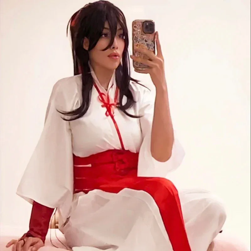 

Sky04 HOLOUN Jigoku Raku Hell's Paradise Аниме Ямада Асаемон Сагири Косплей Костюм Парик Кимоно Платье Фестиваль Rose Net Hal44Si!