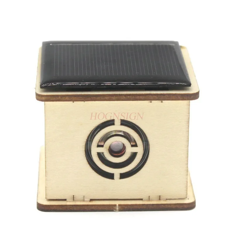 

1 комплект физики, популярная наука, студенческое руководство по технологии DIY, научный эксперимент, солнечная энергия, музыкальная шкатулка,