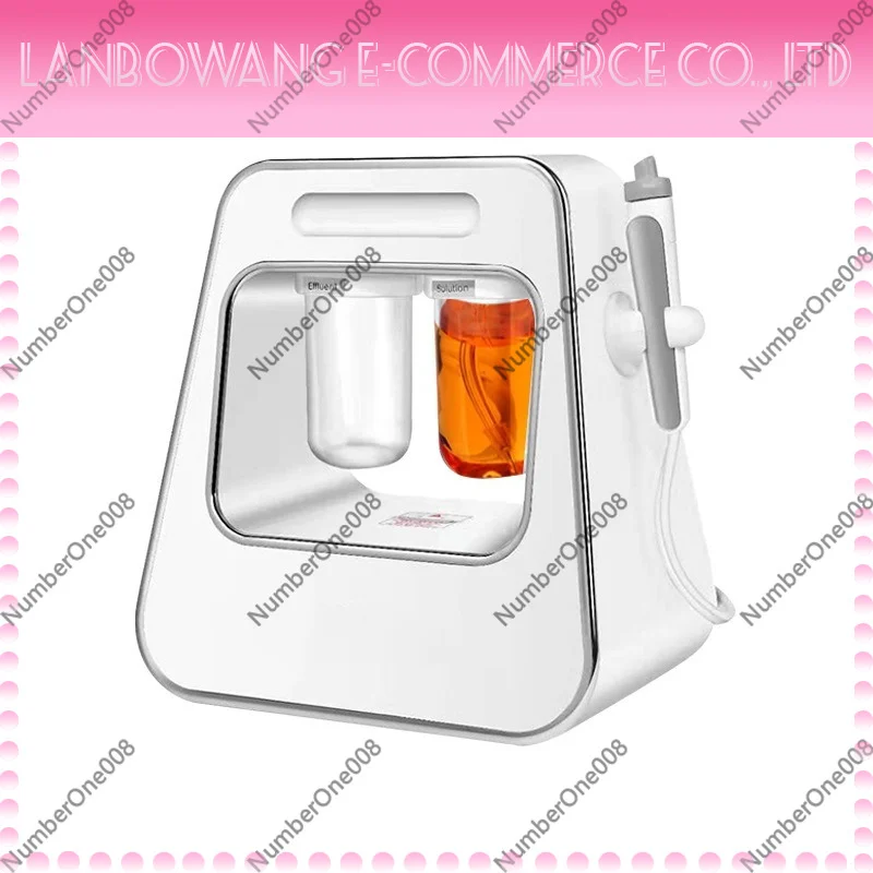 Portable Micro-Bubble Skin Scrubber Blackhead Remover Facial Cleaner Oxygen Infusion Beauty Device