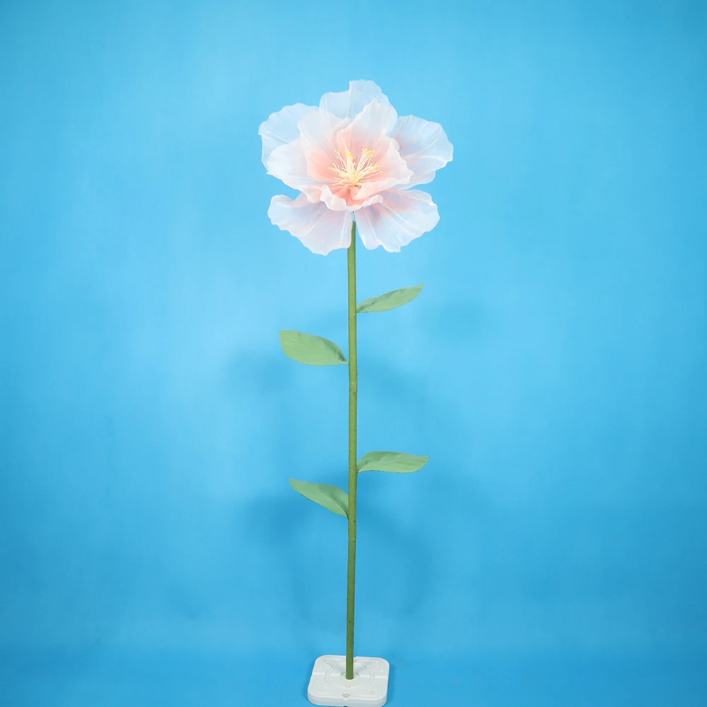 

High-quality Simulated Large Peach Blossom Set Flowers Mariage Decoration Living Room Floor Placement Artificial Flowers