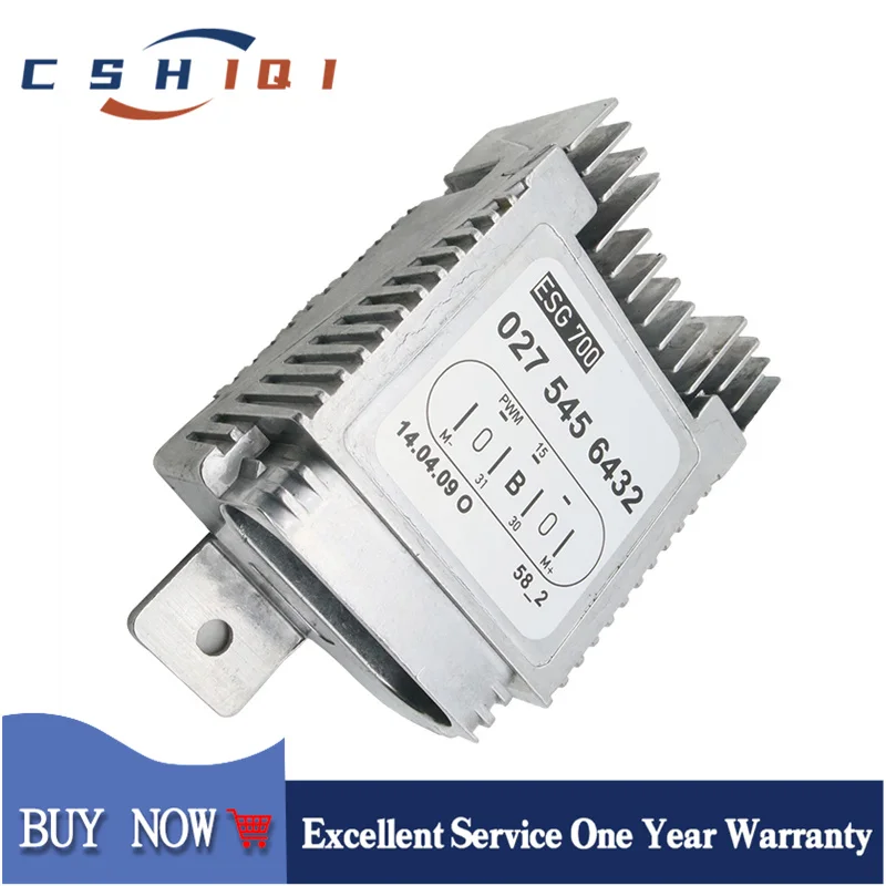 

0275456432 Cooling Fan Control Module For Mercedes-Benz S-Class W220 1998 1999 2000 2001-2005 Car Parts Accessories 027545 6432