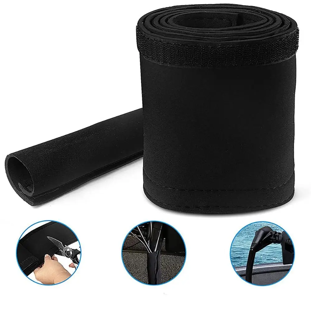 

Replacement Universal Trolling Motor Cable Sleeve Durable Waterproof Trolling Motor Wire Cover Protective Neoprene Cable Sleeve