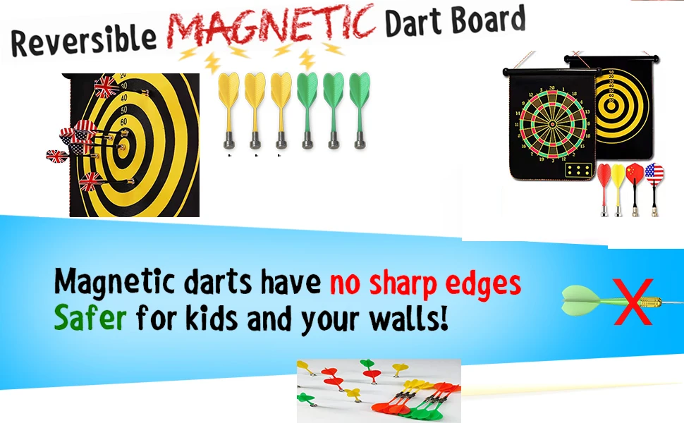 2021 Trends hochwertige Kinder pfeil Ziel Spielzeug gi ft benutzer definierte magnetische Darts cheibe