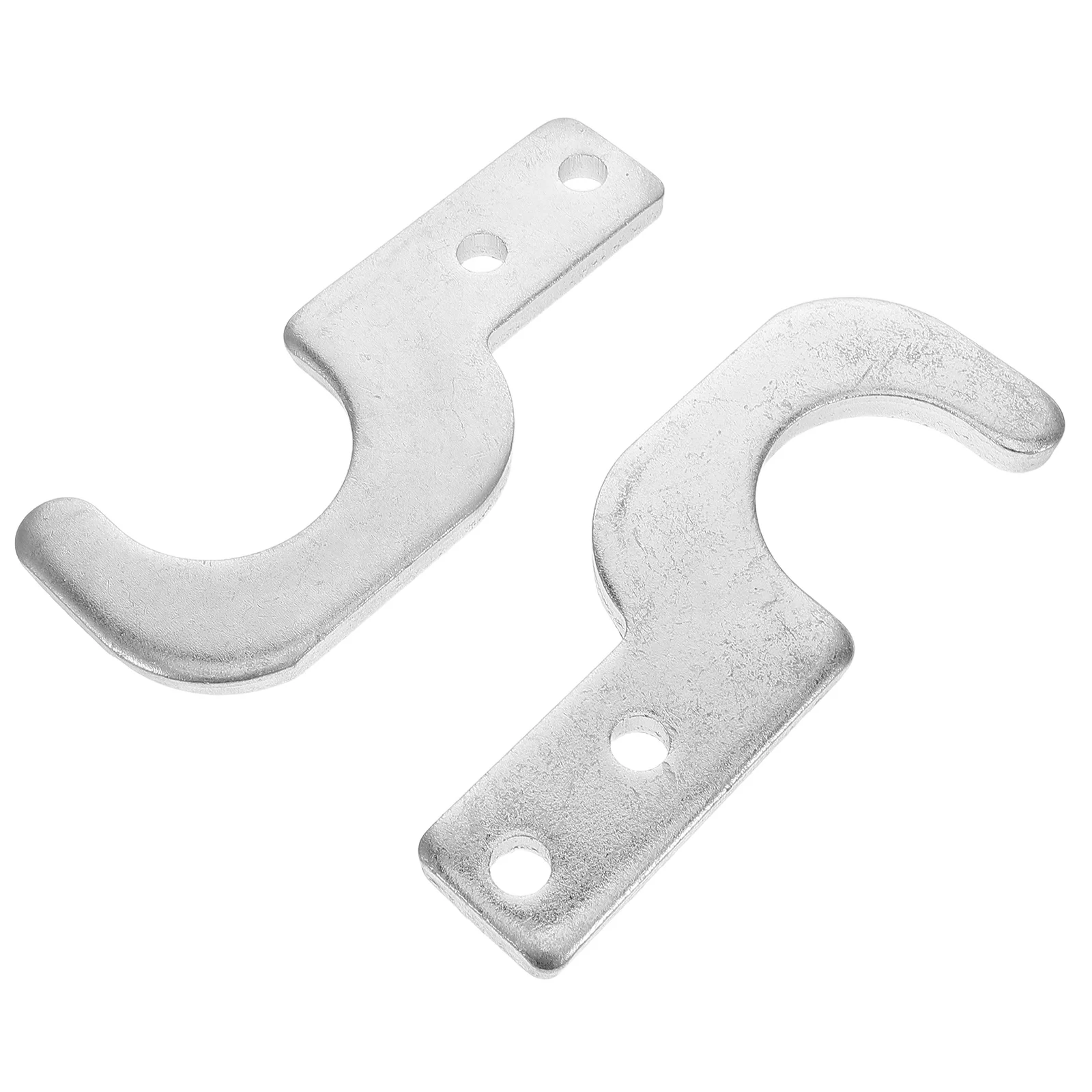 

2pcs Scaffold Board Hooks Heavy Duty Plank Support Silver Hanging Brackets Tools Material Locking Design Precise