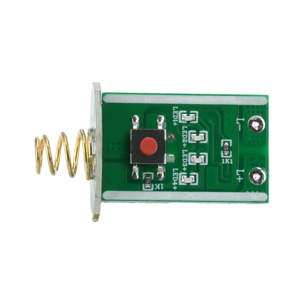 Placa de circuito LED de tocha elétrica 3-4.2V tipo C placa de elétrons de carregamento DIY acessórios de luz LED