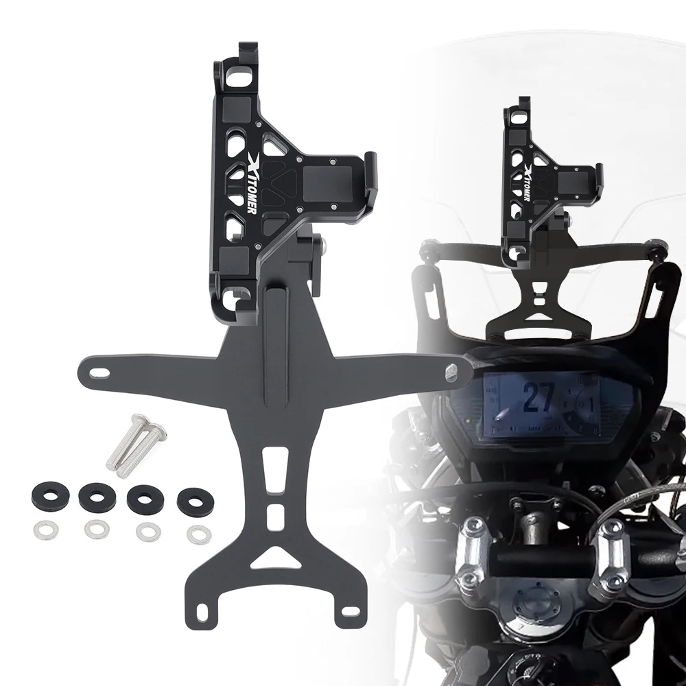 

Motorcycle GPS Mount Mobile Phone GPS Navigation Holder Bracket Tiger 800 / XC / XCA / XR / XRT / XRX 2018 2019 2020 For Triumph