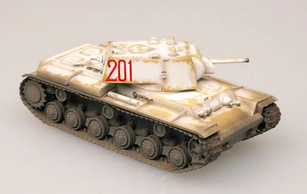 Easymodel 36279 1/72  Soviet KV-1 Heavy Tank Russian Captured Assembled Finished Military Model Static Plastic Collection Gift