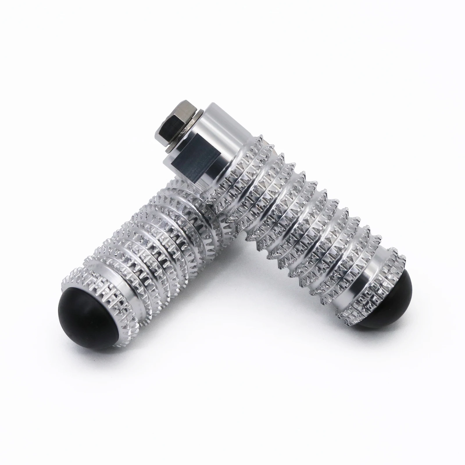 

For SUZUKI GSXR600 GSXR750 K1 SV650/SV1000/S 8MM Universal CNC Motorcycle Rearset Footrests Knurling Footpeg Foot Pegs Pedal