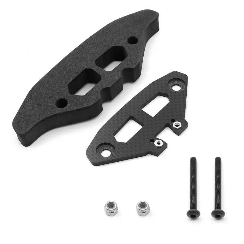Front Bumper Sponge Foam and Bumper Support Plate 51701 for TAMIYA XV02 XV-02 1/10 RC Car Upgrade Parts Spare Accessories