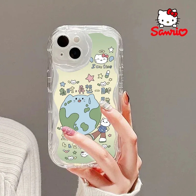 Hellokitty Phone Case Iphone15 Pro Max Woman Iphone Case Sanrio Fashion for Iphone Mobile Phone Shell Hello Kitty Gift