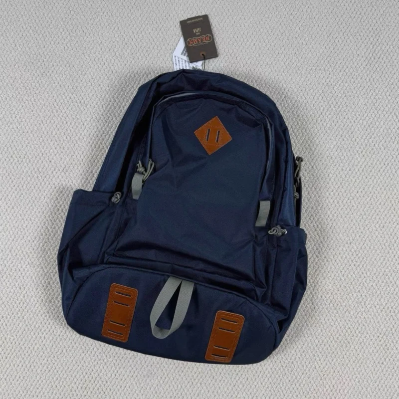 ナイロン機能防水ロイヤルブルービームズバッグ日本のストリートレトロアウトドア旅行多機能バックパック男性女性