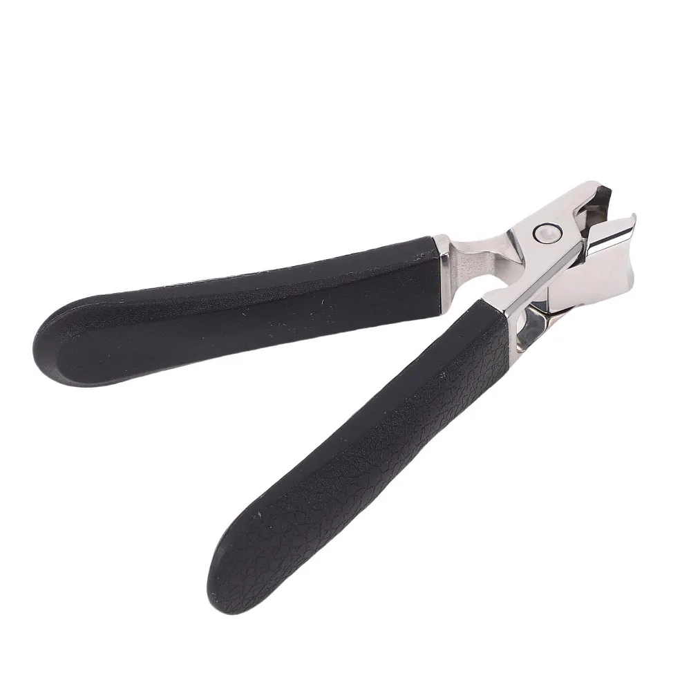 Wide Jaw Opening Wide Jaw Nail Clipper Sharpened Scissor Cutters Anti-Splash Cover Stainless Steel Nail Cutter Stainless Steel