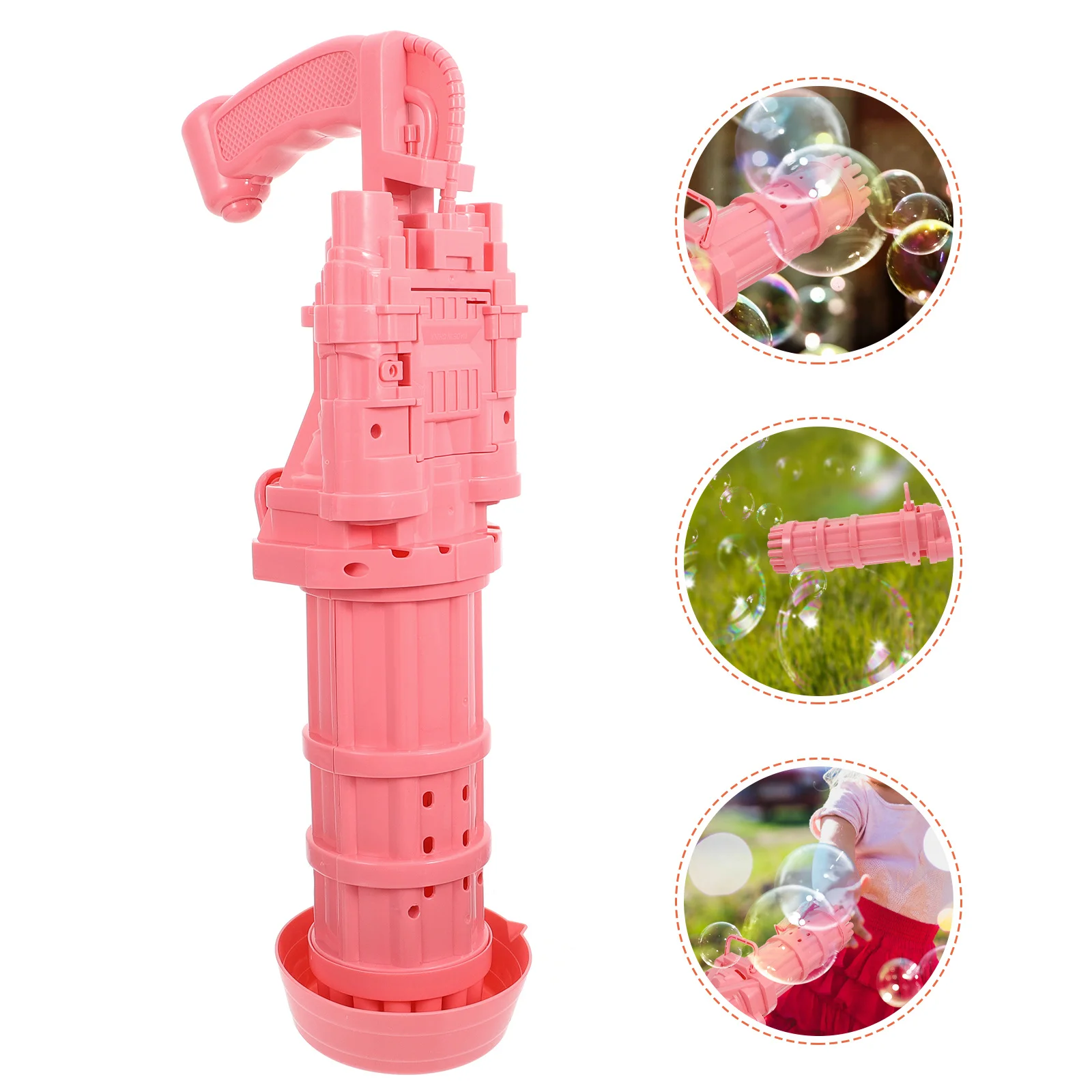 1 set 15 Hole Plaything Kids Electric Blower Plaything Cool Design Fast Bubble Maker Electric Bubble Blower Outdoor Play