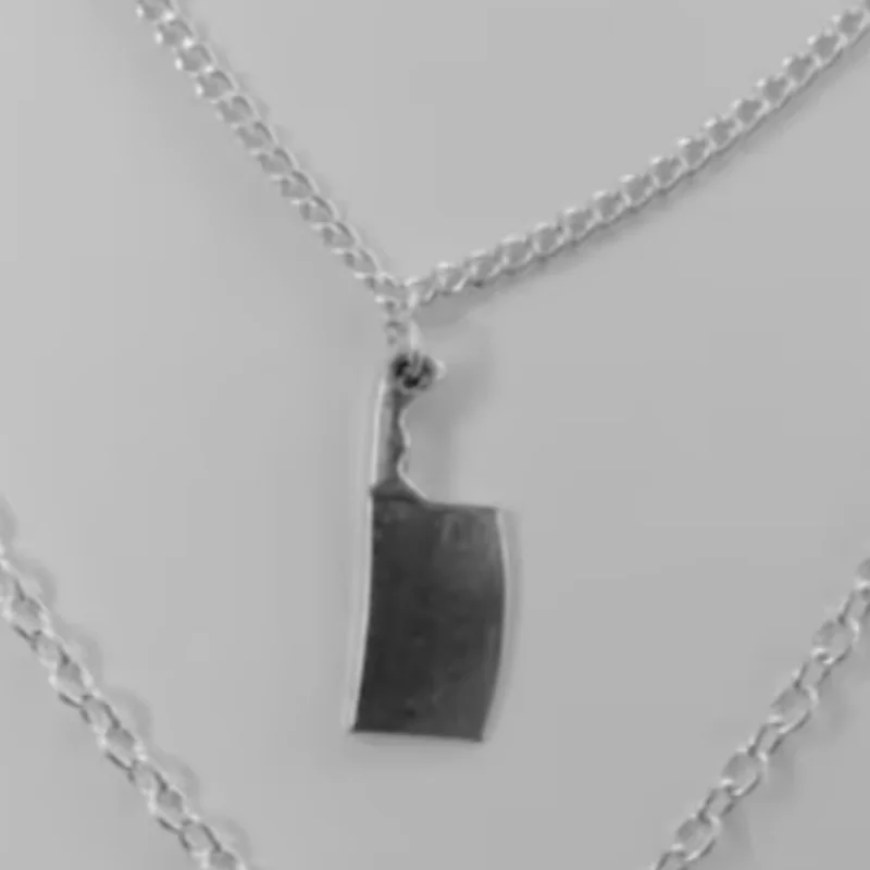 Hannibal two layered necklace with the charms of your choice