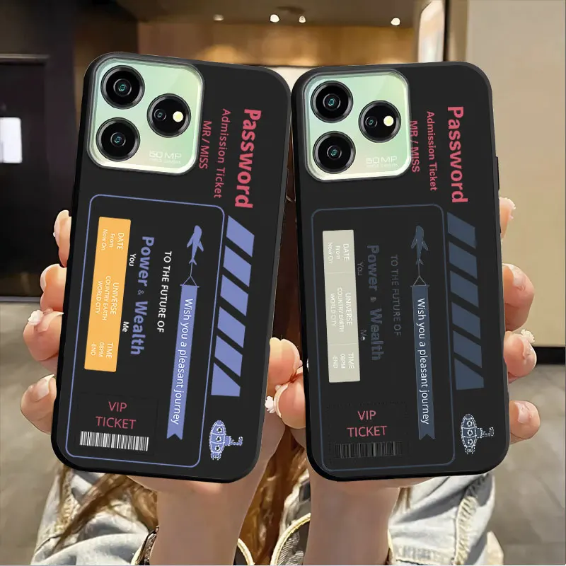 For ZTE V50 Design 4G 5G Smart Case Panda Flower Soft Silicone Back Cover For ZTE Blade V 50 Vita Phone Case Shockproof Fundas