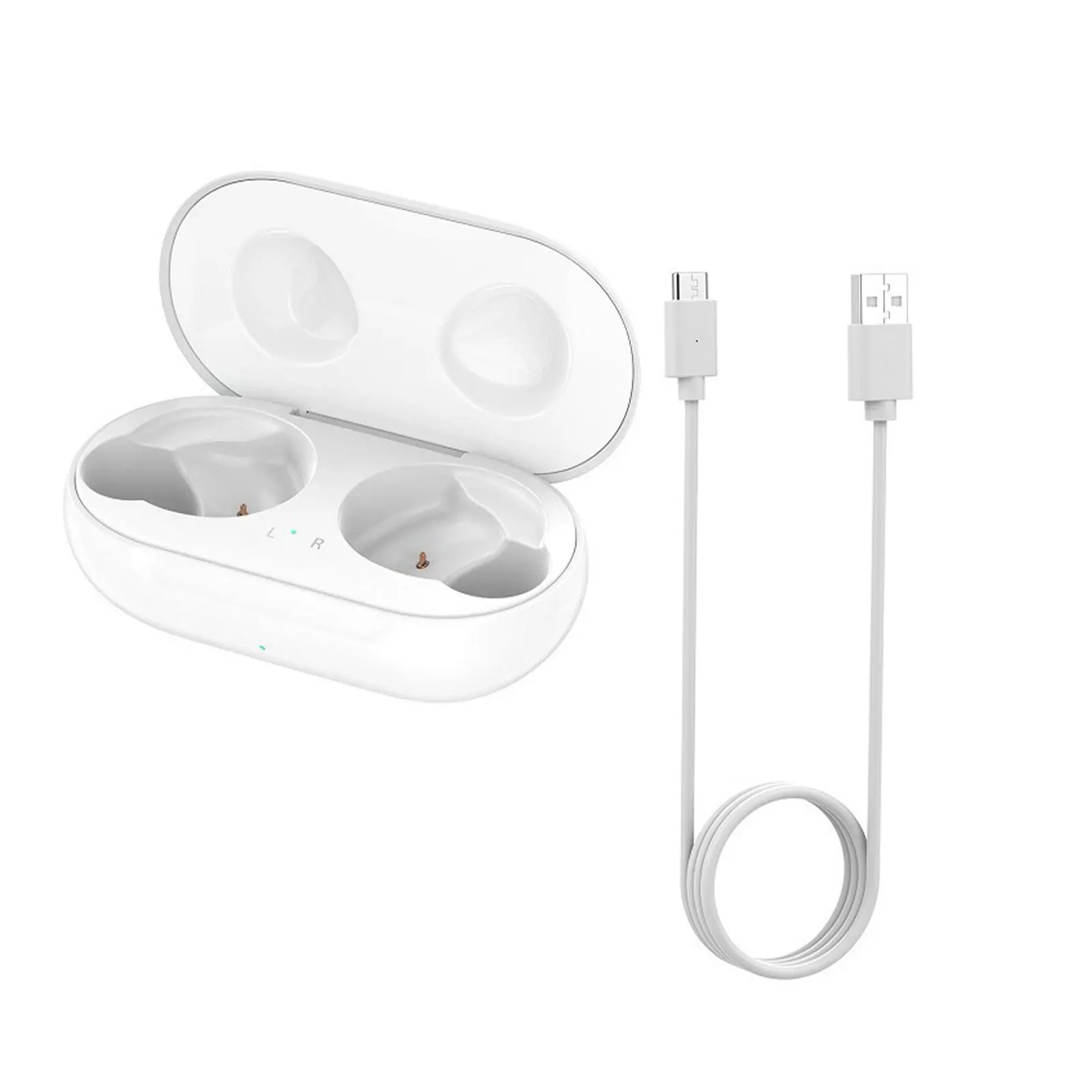 Earphones Safe With Bluetooth Charging Compartment And Overload Headphone Charging Compartment