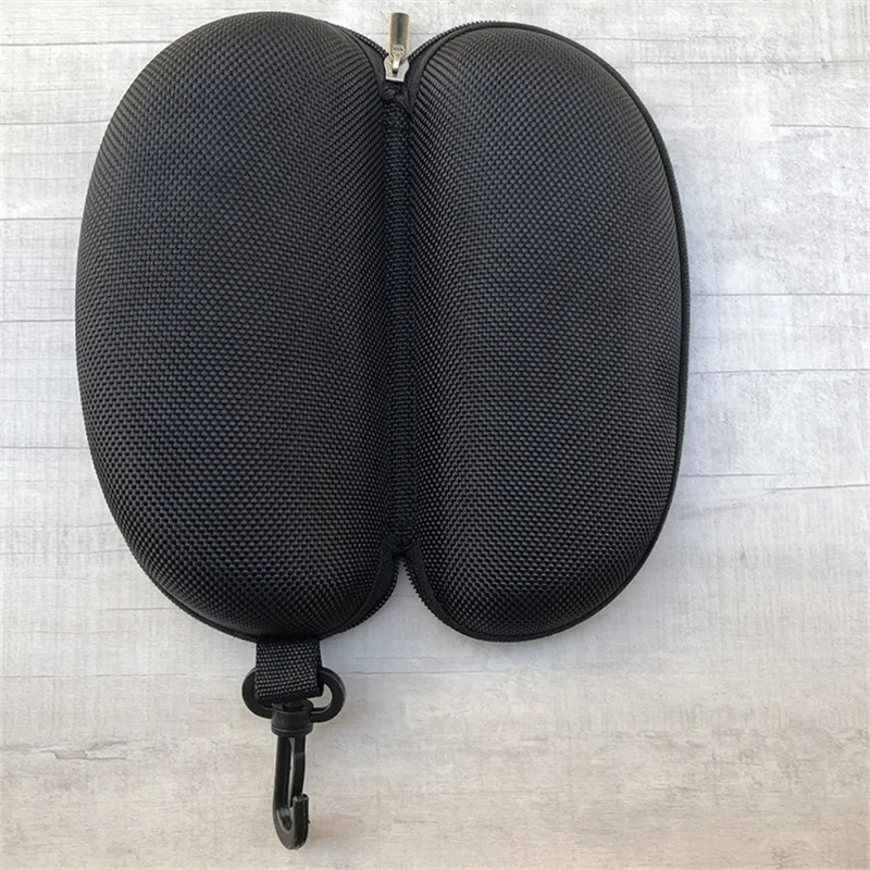 Портативная защитная коробка для солнцезащитных очков на молнии, футляр для очков, оксфордская дорожная упаковка, футляр для очков, аксессуары с крючком, коробка для хранения