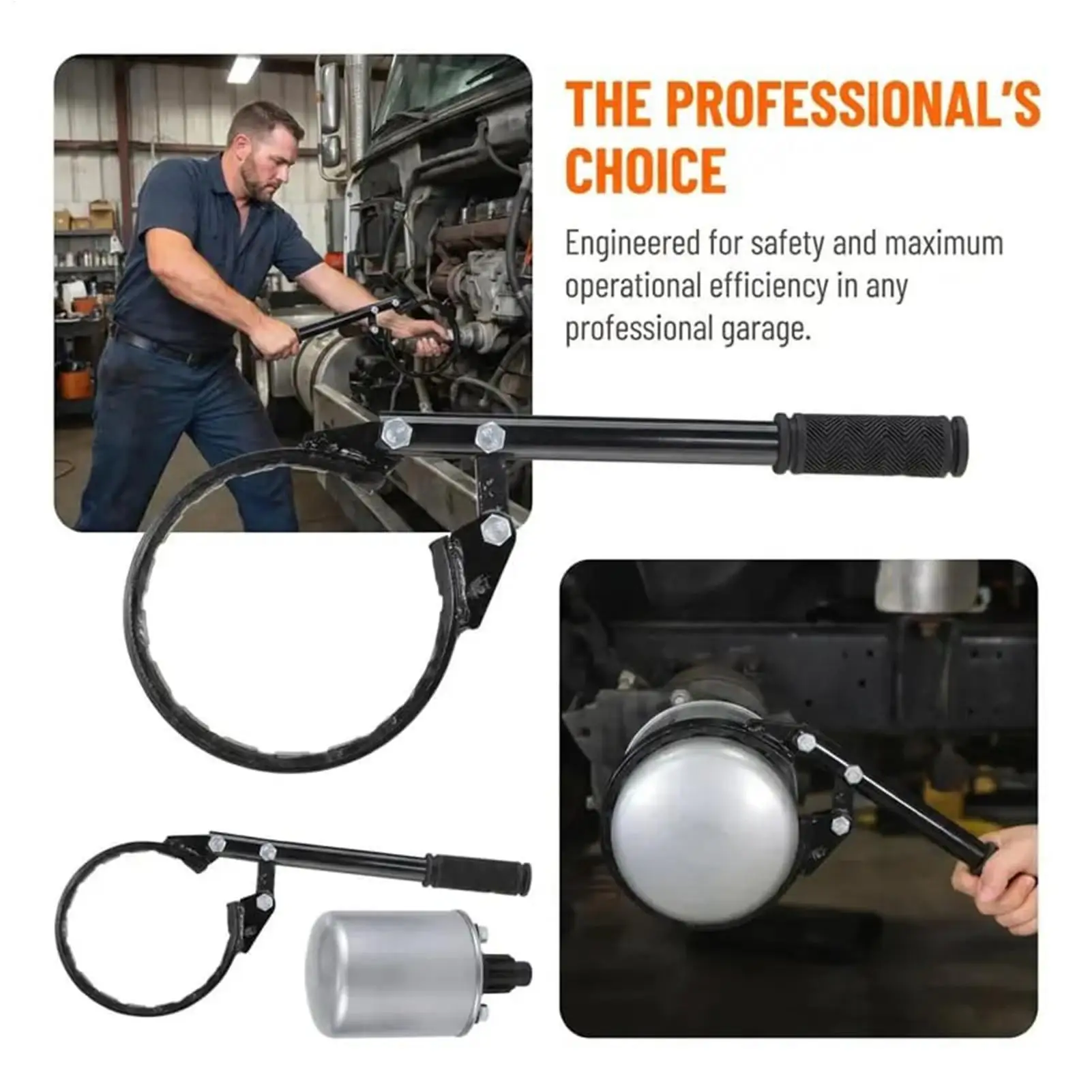 Air Dryer Filter Wrench Multi-Functional Non Slip Hand Tools Truck Air Dryer Canister Wrench for Car SUV RV Vehicle Sedan Pickup