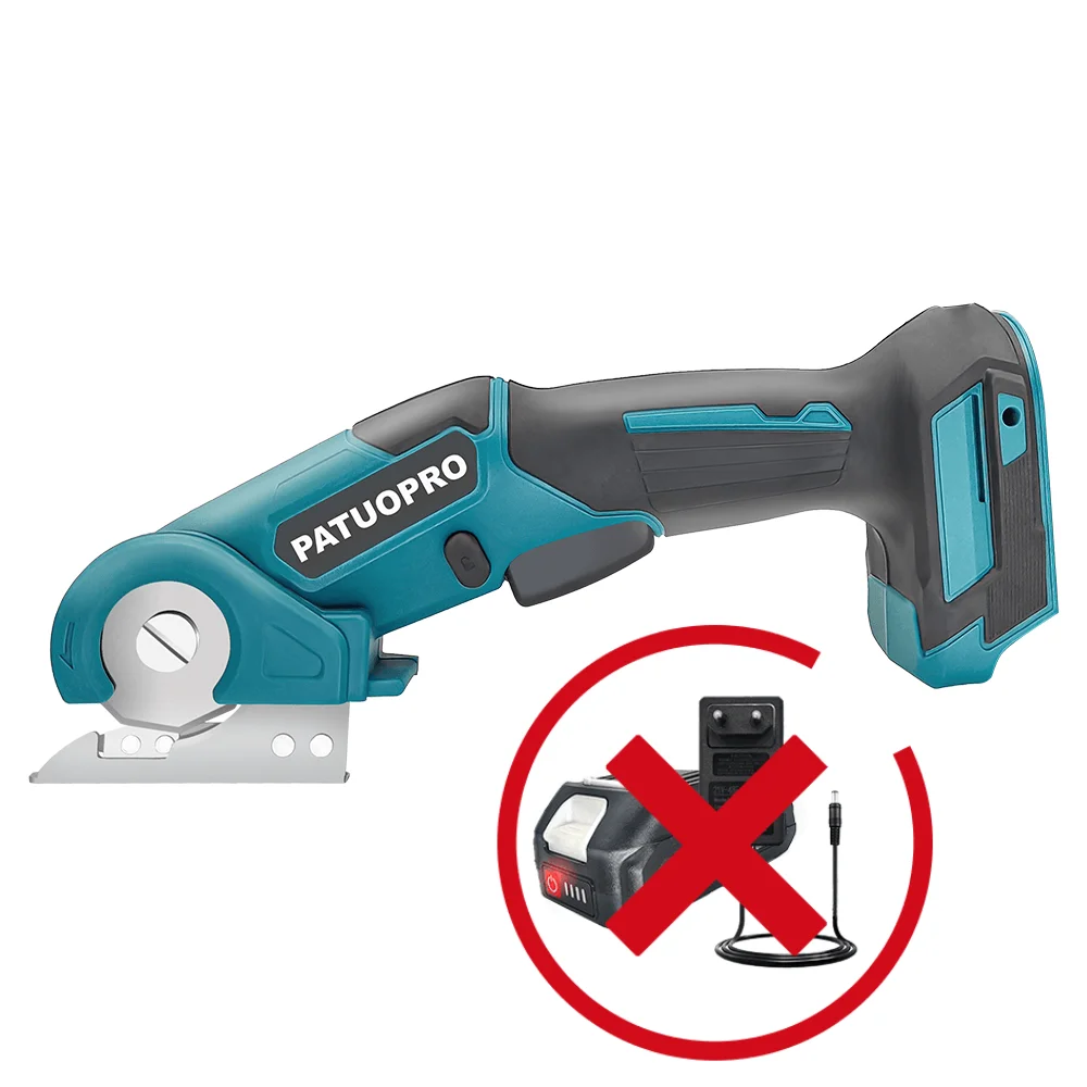 Handheld Cordless Carpet Scissors Multi Functional Pruner Round Knife Cutting Cloth Scissors For Makita 18V Battery(No Battery)