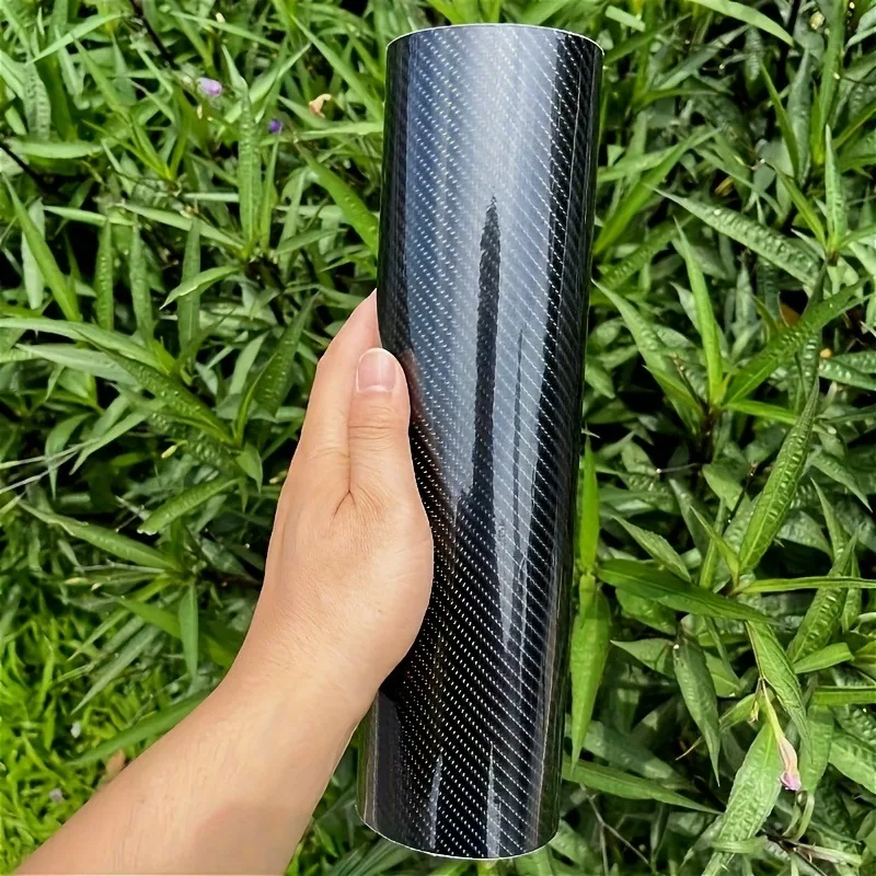 Autocollants de moulage intérieur de voiture en fibre de carbone 6D |   Remplisseur d'écart en cuir PU et bande de garniture tressée DIY |   Autocollant auto-adhésif universel