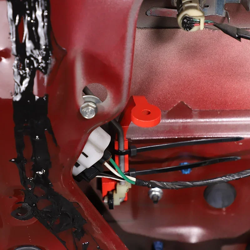 

Aluminum Alloy Red Car Tailgate Emergency Switch Bracket for Toyota FJ Cruiser 2007-2021 Interior Modification Accessories