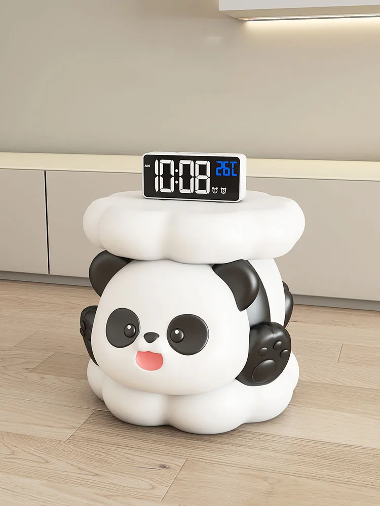 Cute Panda Sculpture Shoe Changing Stools,Home Furniture,Living Room Entrance,Animal Stool,Creative Floor Decoration Customized