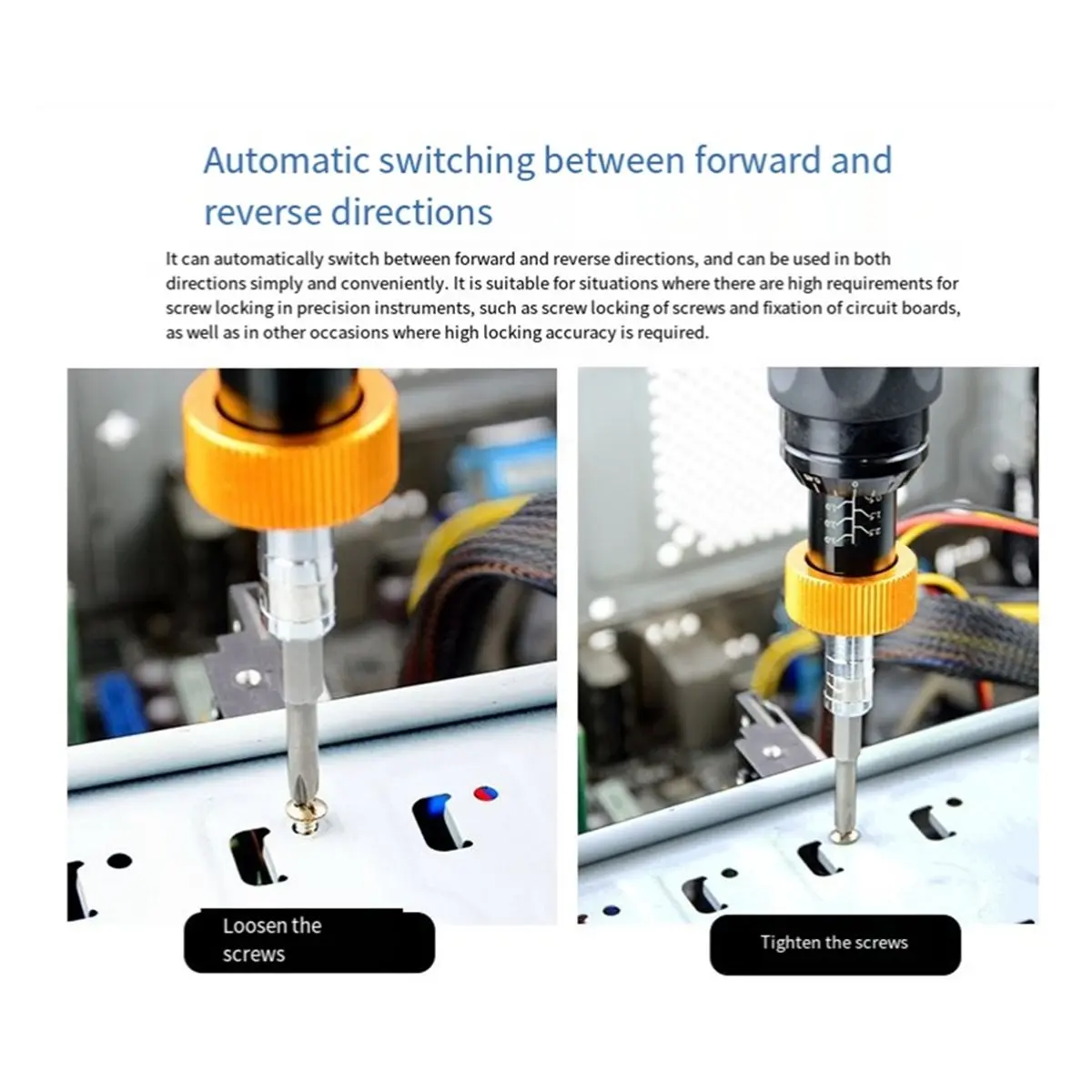 Presetting Type Adjustable Screwdriver 0.5-3Nm RTD-3 Adjustable Hex Screwdriver Hand Tools Screwdriver Tool