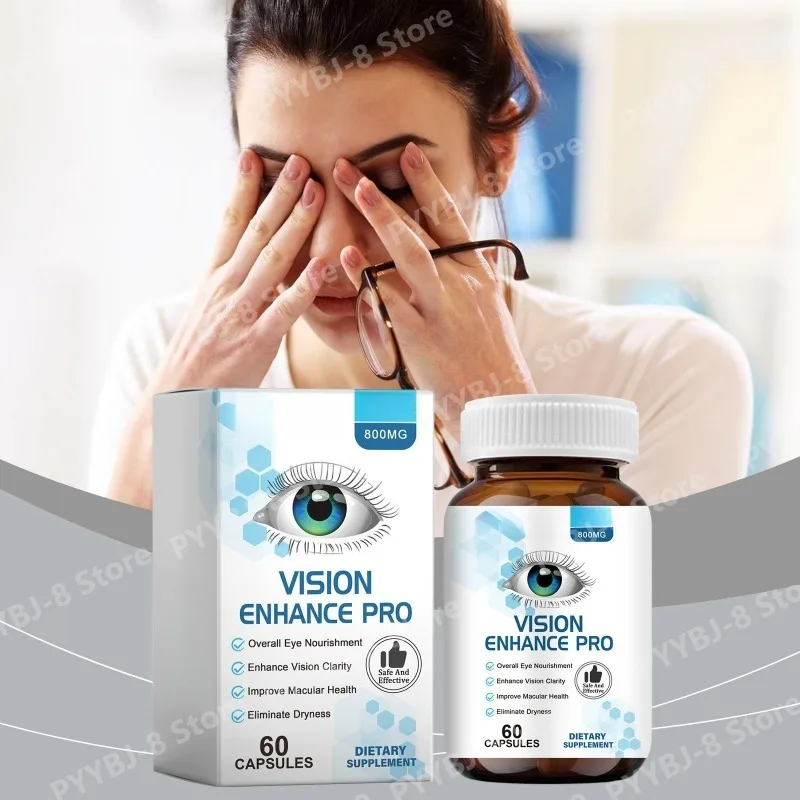 

Visua Enhance Capsule with Lutein and Zeaxanthin Improve Eye Fatigue,Provide Comprehensive Nutrition & Maintain Health 60 Count