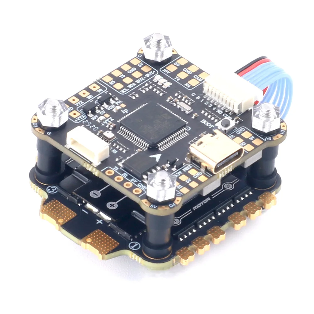 Skystars F7 F722HD PRO4 フライトコントローラー OSD MPU42688 45A/60A 128K AM-32 3-6S ESCスタック 30.5mm FPVレーシングドローン クアッドコプター