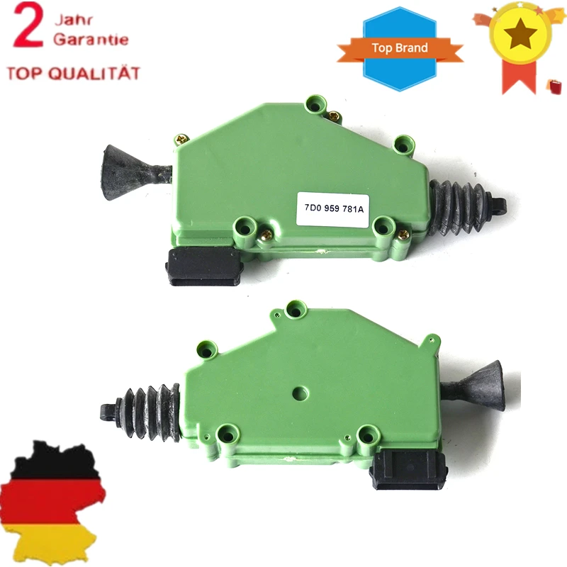

Комплект из 2 приводов центрального замка WAP01 для VW Transporter T4 Multivan Caravelle 7D0959781A, 701959783A