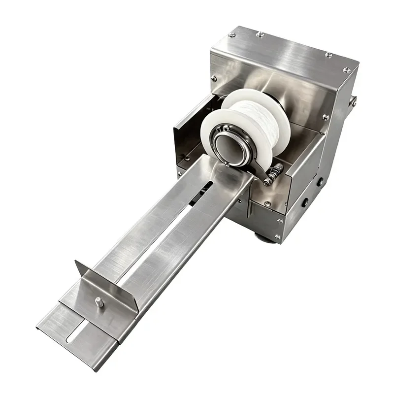 Electric Stainless Steel Sausage Tying Machine Small Commercial Split Wire Tying Device for Homemade and Business Use