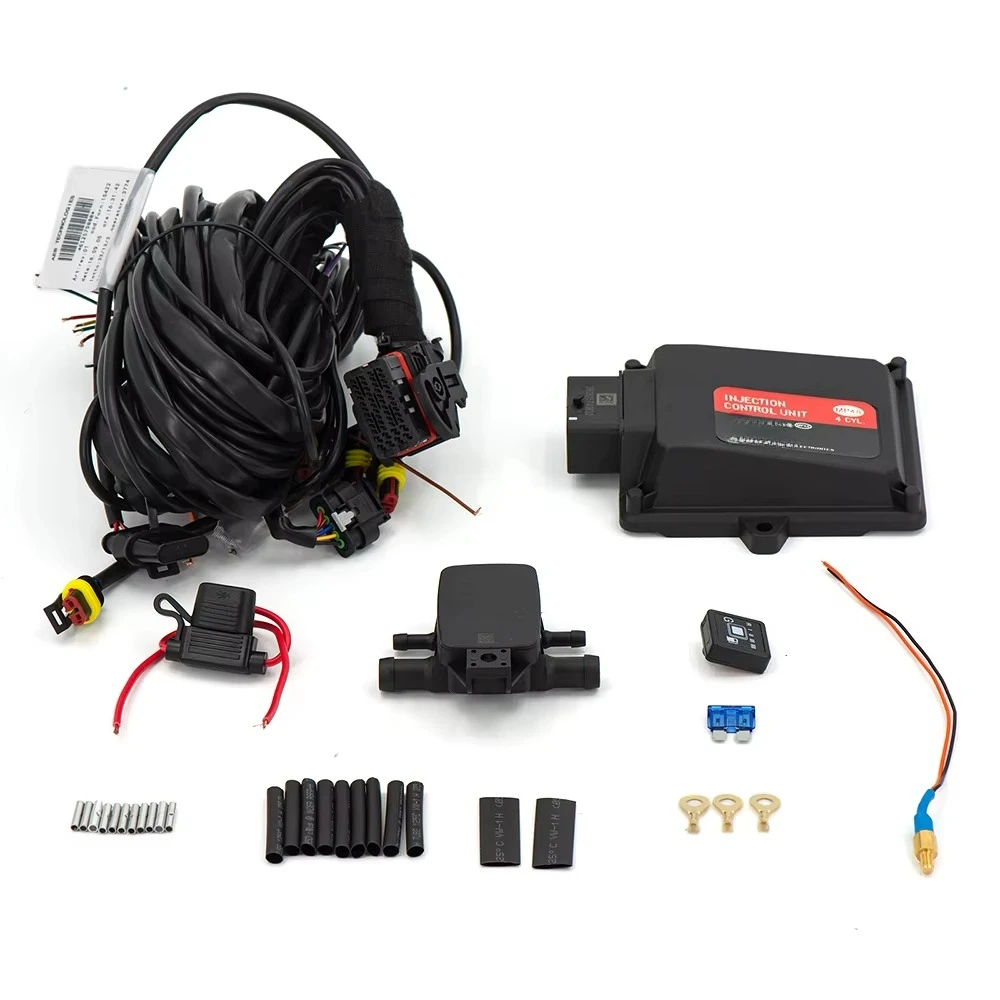 

Universal Black 4-cylinder MP48 Gas ECU Kits Fur RC LPG CNG Conversion Kit Fur Autos Stabil Und Langlebig GPL GNC
