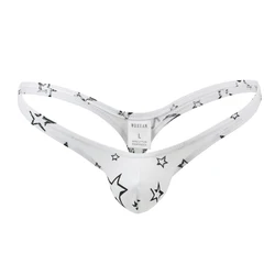 M-XXL Men`s Sexy Thongs G string Low Waist Underwear Cotton Breathable Male Lingerie Gay Sissy Seamless Mens Jockstrap