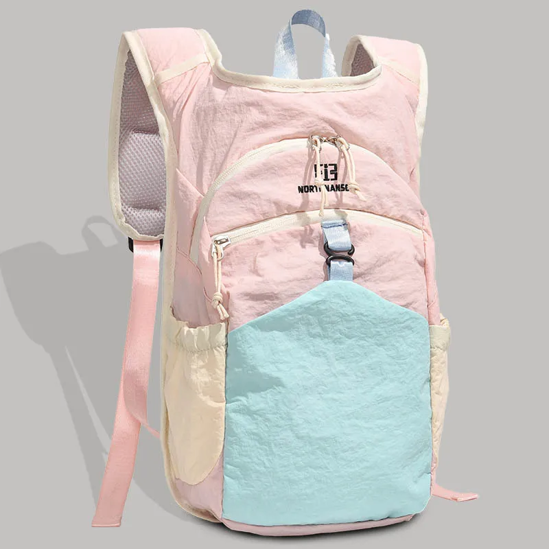 

Large Capacity Color-blocking Multi-functional Backpack Lightweight for Outdoor Cycling Camping Hiking Fitness & Casual Trips