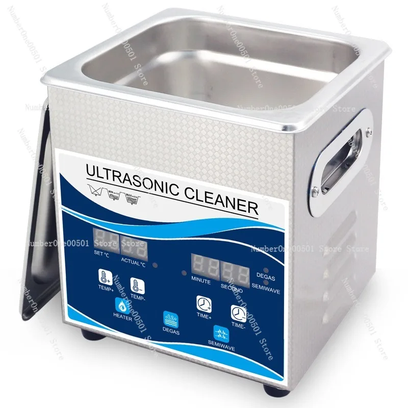 

Industrial Ultrasonic Cleaner Machine Jewelry Glasses Cleaning Laboratory Small for Tools Parts Degreasing Rust Removal