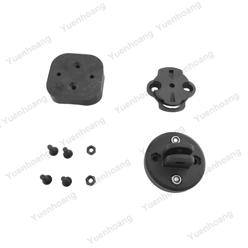 1Set Replacement Improved Adapter For iGPSPORT VS1800 Bike Light to Garmin Quick‑Release Mount with GoPro-Style Under‑Mount Base